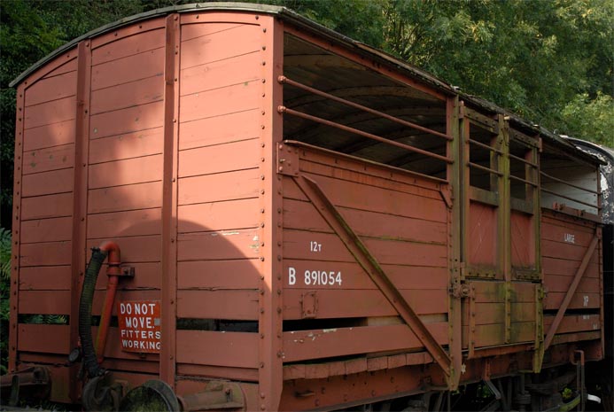 cattle wagon B 891054 