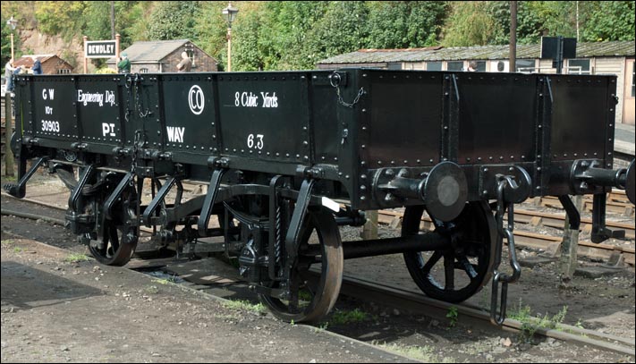 GWR Permanent  Way 10T steel wagon no. 30903 