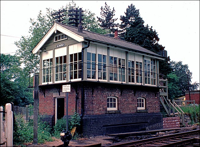 Blankney Signal Box in 1976