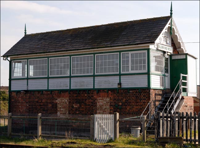 Sleaford West signal box  