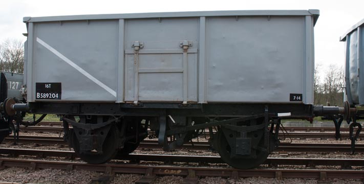 16T mineral wagon number B589204 
