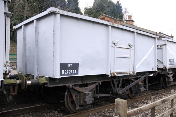 16T Mineral wagon  B279723 at the Great Central Railway