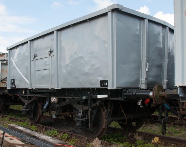 16T Mineral wagon  B593185 at the Great Central Railway 