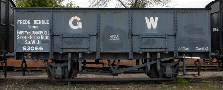Great Western 20 Ton Loco Coal wagon 63066