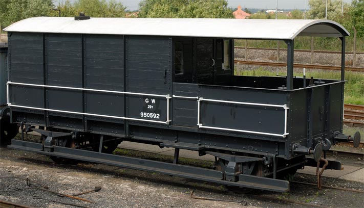 Great Western Railway 20T Toad brake van 950592 