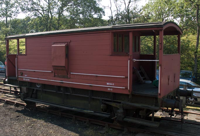 LMS 20T brake van M 732170 at Goathland 