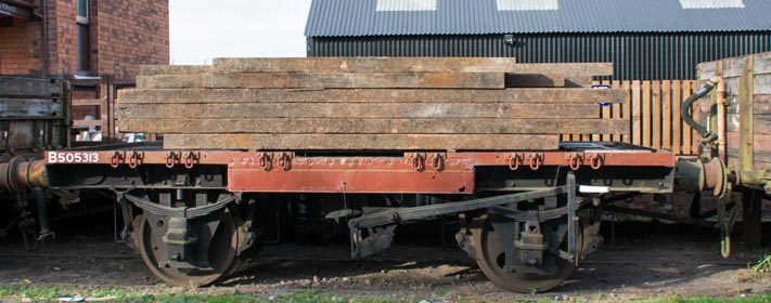 B505313  BR 13T Conflat A wagon  