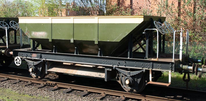 Dogfish Ballast wagon at the Great Central railway in 2011