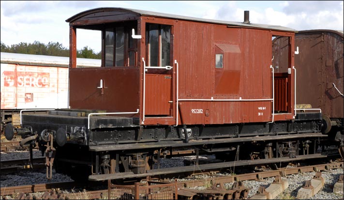 20T Goods brake van 952282 at Ruddington