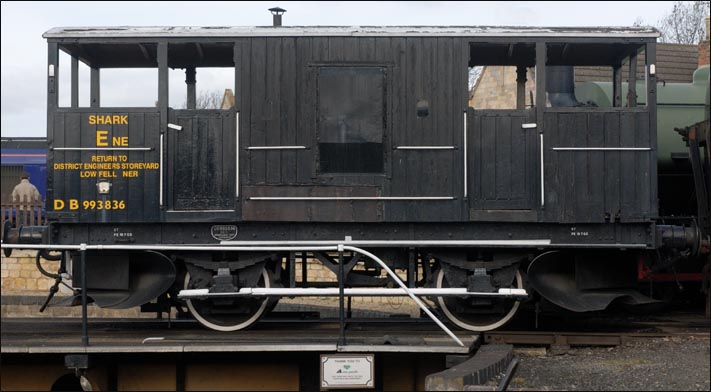 Shark E ne  DB 993836 at the Nene Valley Wansford station