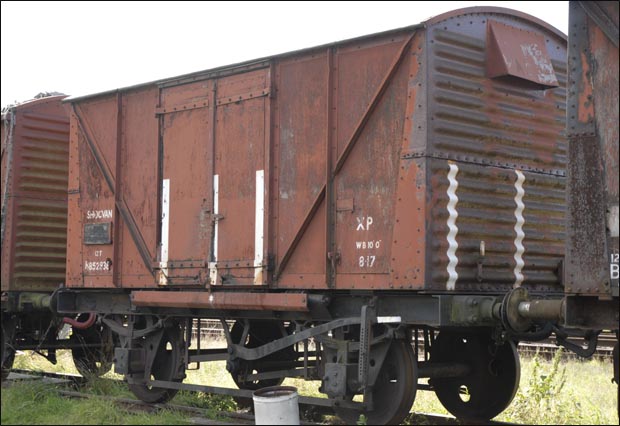 Shockvan B85838 at the Great Central Railway