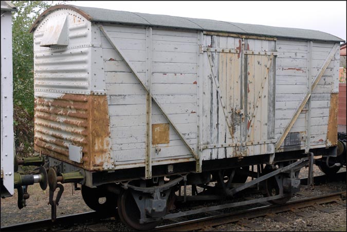 Venterated van at the Great Central Railway