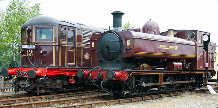London Transport No.12 and ex GWR 0-6-0ST L94 at Railfest in 2012 London Transport No.12 and ex GWR 0-6-0ST L94 at Railfest in 2012
