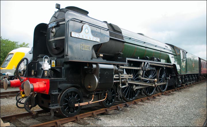Tornado 60163 at Railfest in 2012 Tornado 60163 at Railfest in 2012